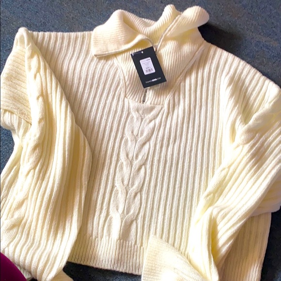 Crop Cozy Sweater - Picture 1 of 3